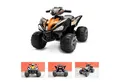 ES-Toys Elektro-Kinderquad Kinder Elektroquad, Belastbarkeit 30 kg, orange 2x 12 V elektro Motoren, Musikfunktion und Hupe