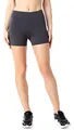 Bellivalini Damen Kurze Leggings aus Bio-Baumwolle BLV50-186 (Graphite, M)