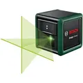 Bosch Kreuzlinien-Laser Quigo Green Betriebsart: Batterie-Betrieb|Art des Zubehörs: Quigo Green, Karton
