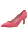Tamaris Damen Pumps mit Stilettoabsatz Leder, pink, 37 EU