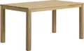 Dehner Gartentisch Havanna, Holztisch mit bis zu 6 Sitzplätzen, 150 x 76 x 90 cm B/H/T, FSC®-es Teakholz, braun