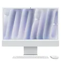 Apple iMac Silber 24 Zoll, M4, 8-Core-CPU, 8-Core-GPU, 16GB, 256GB SSD #1907367