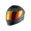 Nexx Y.100R Subsonic Motorradhelm (Schwarzmatt/Rot) Gr: M (57)