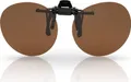 City Vision Polarisiert Sonnenbrille Brillen Aufsatz Polarized Clip On Brillen Aufsatz 30444 Braun