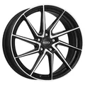 1x DOTZ SPA DARK black/polished front 8.0Jx18 5x114.3 ET48
