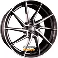 4x DOTZ SPA DARK - Schwarz Glänzend Frontpoliert 8x18 ET48 5x114,3