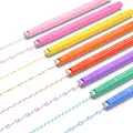 8 Stück Textmarker Stift Set für Notizen, Doppelspitze Stifte mit 8 verschied...