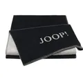 JOOP! Wohndecke Melange-Dubelface anthrazit-silber 150 x 200 cm Baumwollmischung