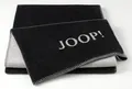 JOOP!-Wohndecke anthrazit-silberfarben