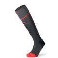 Lenz Heat Sock 5.1 Toe Cap beheizbare Socken, schwarz-rot, Größe 42 43 44 für Männer