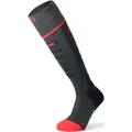 Lenz Heat Sock 5.1 Toe-Cap, Strümpfe beheizbar - Dunkelgrau/Rot - 42 EU - 44 EU