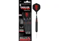BULL'S Dartpfeil Steeldarts Bull`s, Thriller,messing, 22g, Schwarz