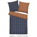 Tom Tailor Flanell Bettwäsche Karo MIG LARGE CHECK 80x80cm, 135x200cm