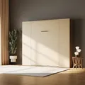 SMARTBett Schrankbett Set M1 180x200 + 2 Schränke Kaiserberg Eiche