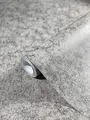 marburg Tapete Grau Silber Metallic Betonoptik glänzend Vliestapete für Wohnzimmer oder Schlafzimmer Made in Germany 10,05 x 0,53m Neu