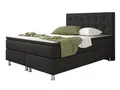 inter Boxspringbett K-01 Schlafzimmerbett Betten inklusive Topper und Matratzen (Komplettbett, inkl.Kopfteil mit 7-Zonenmatratzen und Topper), SOFORT LIEFERBAR