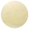50 Platzsets aus feinem Vlies, Rund 34 cm, Elfenbein/Ivory