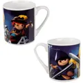 United Labels® Tasse Playmobil - Novelmore - Ritter & Pirat - Mug, Porzellan bunt