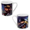 Playmobil Novelmore Tasse für Kinder - Ritter Kinderbecher aus Porzellan 230 ml