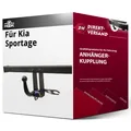 Für Kia Sportage V Typ NQ5 (Hook) Anhängerkupplung horizontal abnehmbar neu