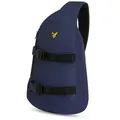 Lyle & Scott Schultertasche Mit Hauptfach Und Außenfach, 35X24X8Cm blau