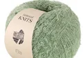 (kg/138€) NEU! ELLA Lana Grossa 50g F05 jadegrün Baumwolle-Flausch PORTOFREI