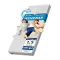 Bellabino Twist Kindermatratze 90x200 cm – Matratze Kinderbett Härtegrad H1/H2 – Hochwertige 7 Zonen Kaltschaummatratze – Jugendmatratze 15 cm hoch – mit waschbarem Bezug, allergikerfreundlich