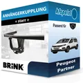 Für Peugeot Partner 04.2008-10.2011 BRINK Anhängerkupplung starr AHK