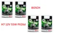 4x H7 12V 55W PX26d BOSCH Longlife Daytime Glühlampe Halogen 1 987 301 057