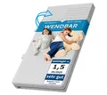 Kindermatratze Twist, Kaltschaummatratze wendbar, Härtegrad H1/H2, Bellabino, 15 cm hoch, (120x200 cm), Baby- und Kindermatratze 7-Zonen, abnehmbarer Bezug