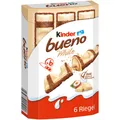 Kinder bueno White 6 einzeln verpackte Waffelriegel mit Füllung 132g