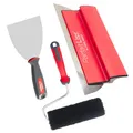 L'Outil Parfait Set 80617: Rollspachtel Werkzeuge Set - 35cm Flächenspachtel Set