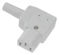 Bachmann 915.973 Kaltgeräte-Steckverbinder 790 Buchse Gesamtpolzahl: 2 10A Grau 1St.