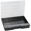 Allit Sortimentskasten EuroPlus Flex 37-3, 457204, 37 x 5,5 x 29,5cm, Kunststoff, mit 4 Fächern
