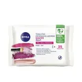 NIVEA Makeup Entfernungstücher Abschminktücher Empfindliche Haut 25er Pack