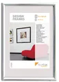 Kunststoff Bilderrahmen Design Frames silber, 40 x 50 cm