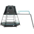 TP Toys Explorer Climb Outdoor Klettergerüst mit Hangelmodul - Schwarz