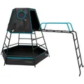 Klettergerüst Explorer, Schwarz, Metall, Textil, 34x21x146 cm, Spielzeug, Kinderspielzeug, Klettergerüst