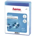 Hama 3x Blu-ray 2-fach-Hüllen Jewelcase Doppel-Leerhüllen Case Aufbewahrung Blau