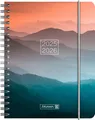 BRUNNEN Schülerkalender (2025/2026) Misty Sunset , 2 Seiten = 1 Woche, A6,...