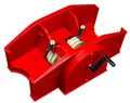 Amigo Kartenmischmaschine mit Kurbel rot Kartenmischer Mischmaschine