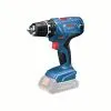 Bosch Power Tools Akku-Bohrschrauber GSR 18V-21 Professional solo, 18Volt (blau/schwarz, ohne Akku 06019H1071
