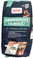 Sanierputz Classic weiß atmungsaktiv und lösemittelfrei MEM 25Kg