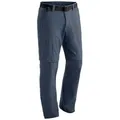 Maier Sports Outdoorhose Tajo Herren Zip-Off Wanderhose, atmungsaktive Trekkinghose, Regular Fit grau 46