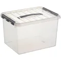 sunware Q-line Aufbewahrungsbox 22,0 l transparent 40,0 x 30,0 x 26,0 cm, 1...