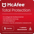 McAfee Total Protection + VPN| 5 Geräte |  1 Jahr |🚀Key schnell per eMail|ESD