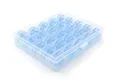 Spulenbox inklusive 25 blauen Spulen für Pfaff