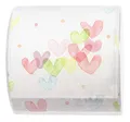 1 Toilettenpapier Herzen pastell - Hearts Pastel - eine Rolle