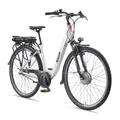TELEFUNKEN E-Bike Damen 28 Zoll, Elektrofahrrad Frontmotor, 3-Gang Nabenschaltung, V-Bremsen - RC836 Multitalent
