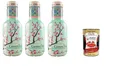 3x AriZona AriZona Original Green Tea with HoneyArizona Grüner Tee mit Honig 500 ml+ Italian Gourmet polpa 400g